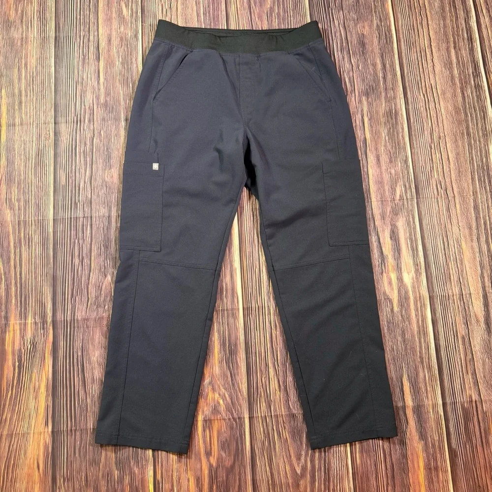 Men’s‎ Figs Axim Cargo Scrub Pants Dark Harbor Size Medium Short